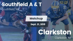 Matchup: Southfield vs. Clarkston  2018