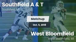 Matchup: Southfield vs. West Bloomfield  2018