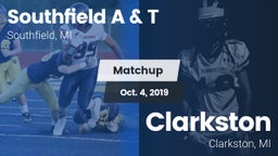 Matchup: Southfield vs. Clarkston  2019