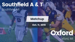 Matchup: Southfield vs. Oxford  2019