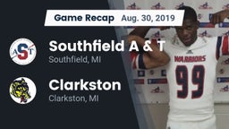 Recap: Southfield A & T vs. Clarkston  2019