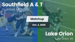 Matchup: Southfield vs. Lake Orion  2020