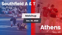 Matchup: Southfield vs. Athens  2020