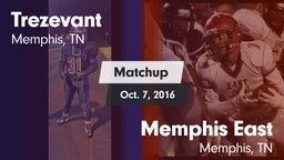 Matchup: Trezevant vs. Memphis East  2016