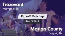 Matchup: Trezevant vs. Marion County  2016