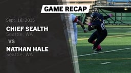Recap: Chief Sealth  vs. Nathan Hale  2015