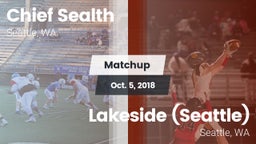 Matchup: Chief Sealth vs. Lakeside  (Seattle) 2018