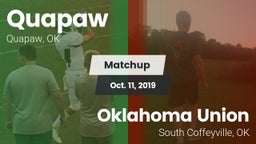 Matchup: Quapaw vs. Oklahoma Union  2019