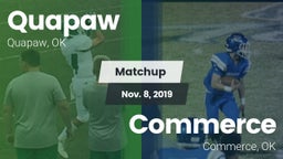 Matchup: Quapaw vs. Commerce  2019