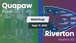 Matchup: Quapaw vs. Riverton  2020