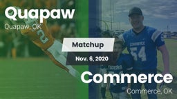 Matchup: Quapaw vs. Commerce  2020