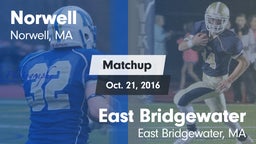 Matchup: Norwell vs. East Bridgewater  2016