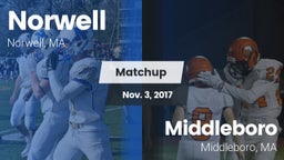 Matchup: Norwell vs. Middleboro  2017