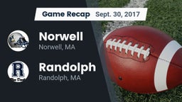 Recap: Norwell  vs. Randolph  2017