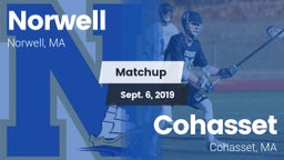 Matchup: Norwell vs. Cohasset  2019