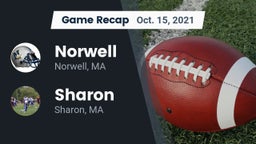 Recap: Norwell  vs. Sharon  2021