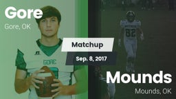 Matchup: Gore vs. Mounds  2017