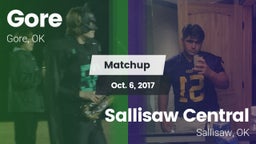 Matchup: Gore vs. Sallisaw Central  2017