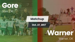 Matchup: Gore vs. Warner  2017