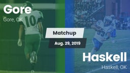 Matchup: Gore vs. Haskell  2019