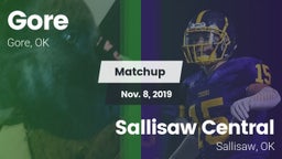 Matchup: Gore vs. Sallisaw Central  2019