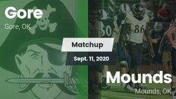 Matchup: Gore vs. Mounds  2020