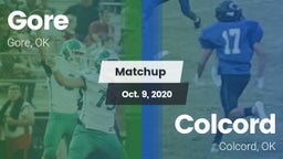 Matchup: Gore vs. Colcord  2020