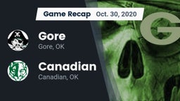 Recap: Gore  vs. Canadian  2020