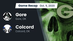 Recap: Gore  vs. Colcord  2020