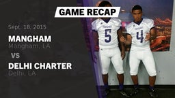 Recap: Mangham  vs. Delhi Charter  2015