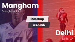 Matchup: Mangham vs. Delhi  2017
