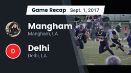 Recap: Mangham  vs. Delhi  2017
