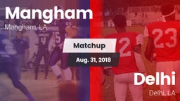 Matchup: Mangham vs. Delhi  2018