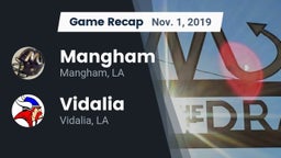 Recap: Mangham  vs. Vidalia  2019