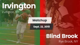 Matchup: Irvington vs. Blind Brook  2018