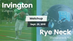 Matchup: Irvington vs. Rye Neck  2018