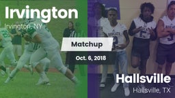 Matchup: Irvington vs. Hallsville  2018