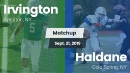 Matchup: Irvington vs. Haldane  2019