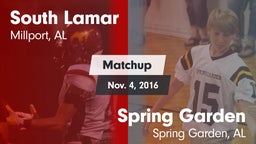 Matchup: South Lamar vs. Spring Garden  2016