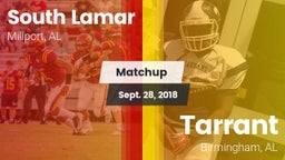 Matchup: South Lamar vs. Tarrant  2018