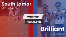 Matchup: South Lamar vs. Brilliant  2020