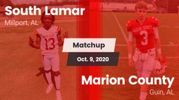 Matchup: South Lamar vs. Marion County  2020