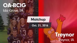 Matchup: Battle Creek-Ida Gro vs. Treynor  2016