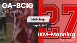 Matchup: Battle Creek-Ida Gro vs. IKM-Manning  2017