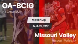 Matchup: Battle Creek-Ida Gro vs. Missouri Valley  2017