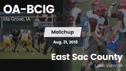 Matchup: Battle Creek-Ida Gro vs. East Sac County  2018