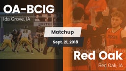 Matchup: Battle Creek-Ida Gro vs. Red Oak  2018