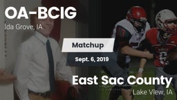 Matchup: Battle Creek-Ida Gro vs. East Sac County  2019