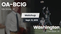 Matchup: Battle Creek-Ida Gro vs. Washington  2019