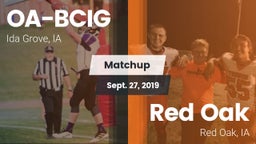 Matchup: Battle Creek-Ida Gro vs. Red Oak  2019